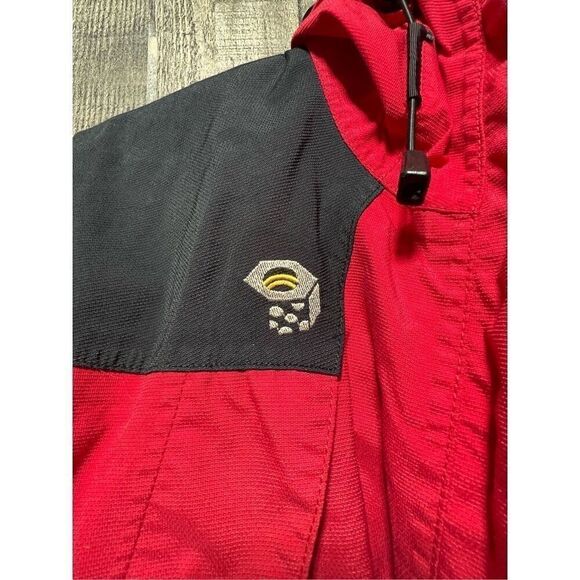 Mountain Hardwear Conduit Red and Black Coat Jacket Sz 12 - Picture 2 of 8